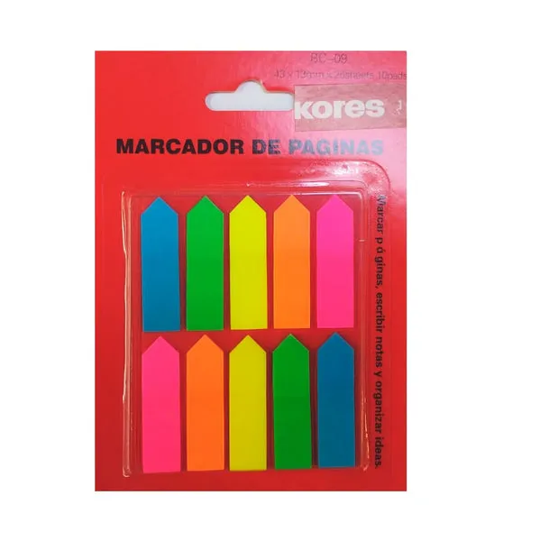 BANDERITAS LANCER NEON X 5 COLORES NEON