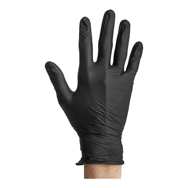 CAJA DE GUANTES DE NITRILO NEGRO TALLA M kI