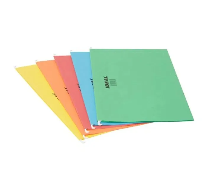 CARPETA COLGANTE IDEAL  PAQ. X 25 UNID. V/COLORES