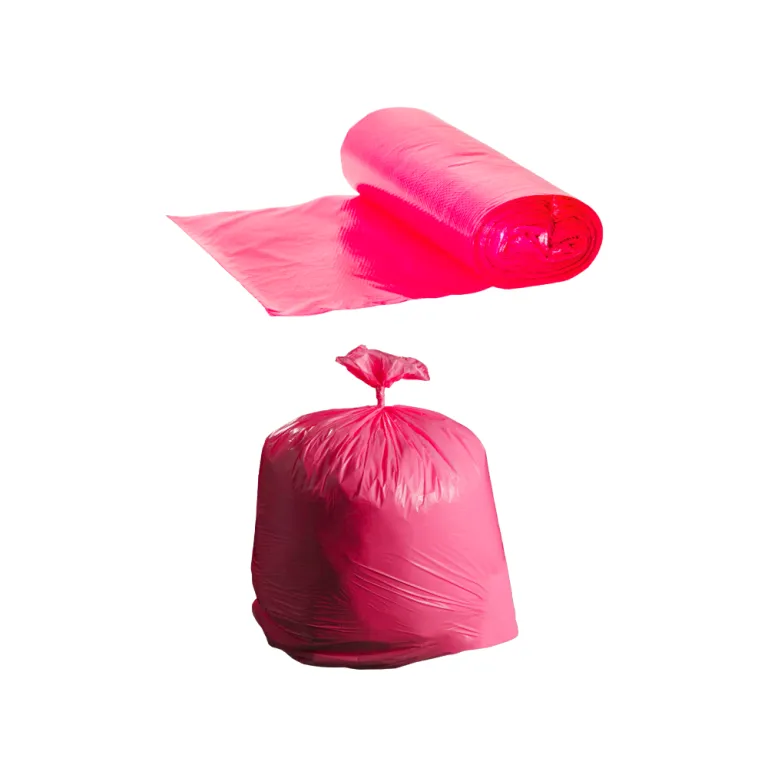 FUNDA DE BASURA ROJA 18X20 PAQ.X 10UDS